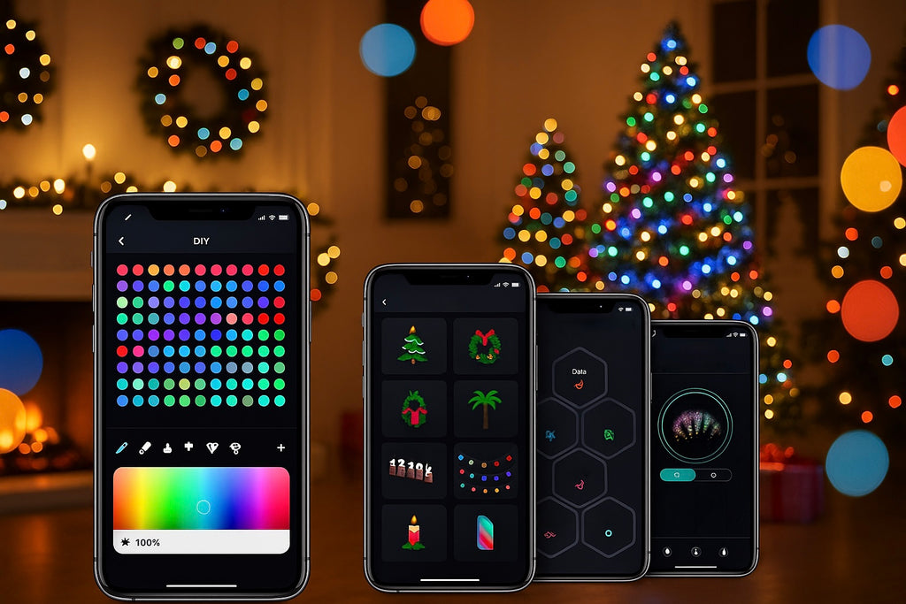 Inteligentne lampki choinkowe – SMART LED RGB