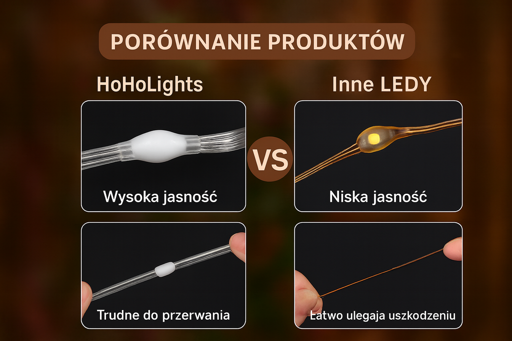 Inteligentne lampki choinkowe – SMART LED RGB