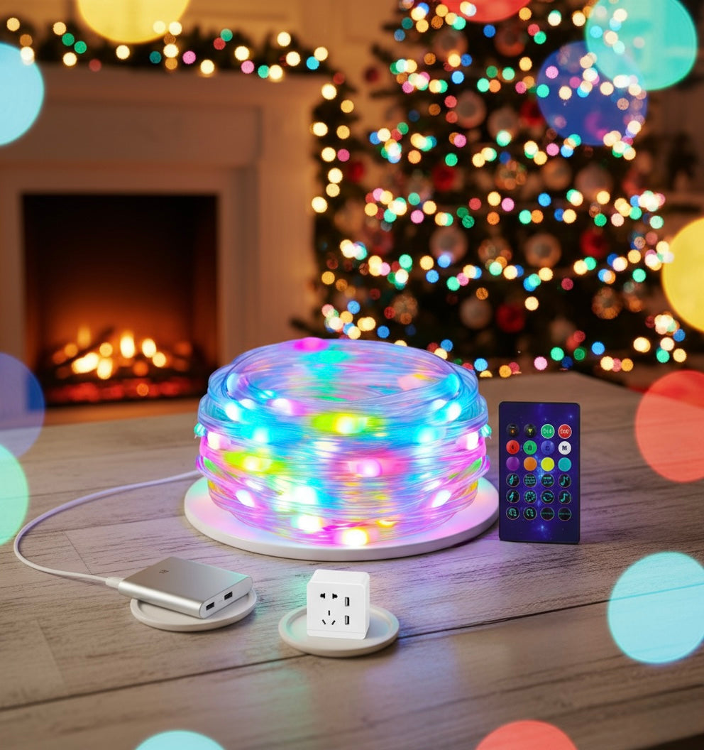 Inteligentne lampki choinkowe – SMART LED RGB